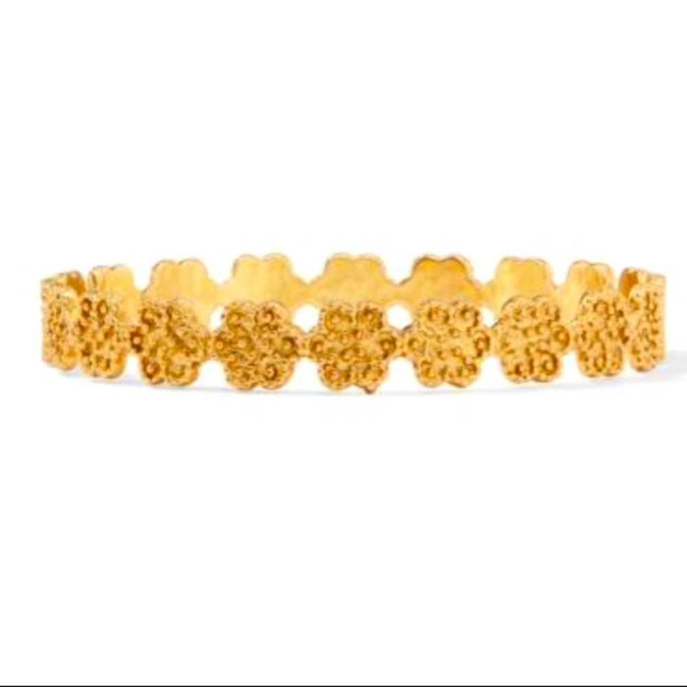 Julie Vos Hallmark bangle NWT 24k